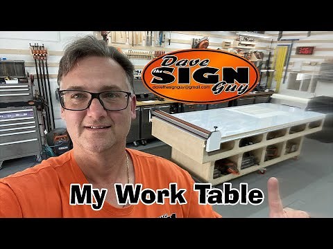 Vinyl Application Table