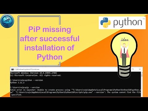 [Solved] python/pip/pip3 fatal error in launcher, unable to create process using python.exe