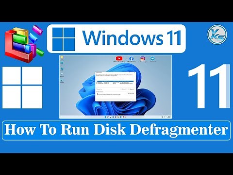 ✅ How To Run Disk Defragmenter On Windows 11