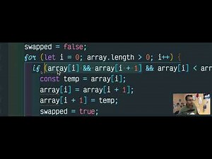 JS Bubble Sort Algorithm