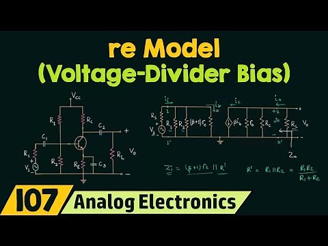 re Model (Voltage-Divider Bias)