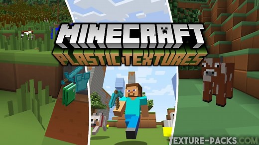 Plastic Texture Pack 1.21.11 / 1.21.10 / 1.21.9 | Download