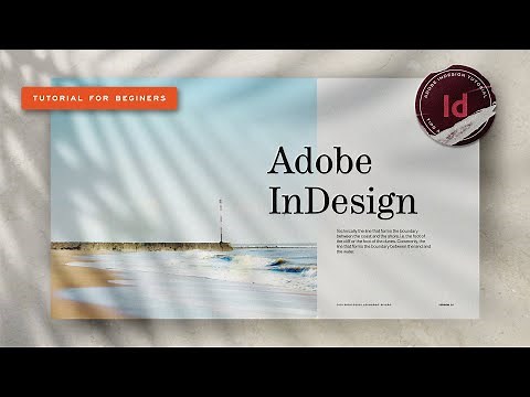 Adobe InDesign CC Tutorial for Beginners | Create a Presentation Design!
