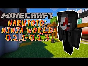 *NEW* Narutoto Ninja World Update - Minecraft 1.20.1 (Mod Showcase) Versions 0.2.1/0.2.2/0.2.3