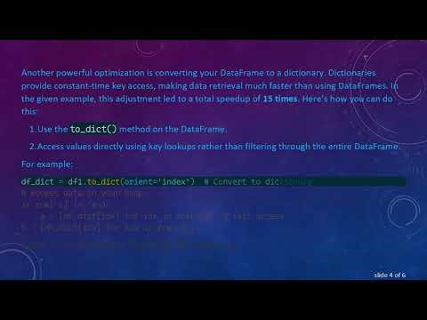 How to Achieve Faster Filtering in Python DataFrames Within Loops