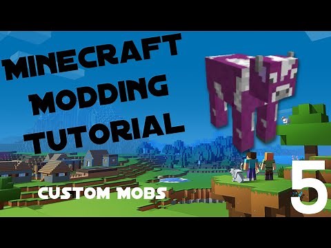 Create Minecraft Mods WITHOUT CODING!! - EP5 - Custom Mobs | MCreator Tutorial