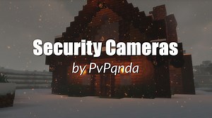 Security Cameras Minecraft Data Pack