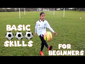 Basic Football Skills For Beginners - Soccer Skills Tutorial
