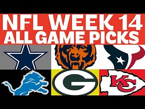 NFL WEEK 14: ALL GAME PICKS AND PREDICTIONS