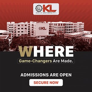 KL University is the destination for future-ready innovators and tech-driven achievers. With world-class faculty, advanced labs, and industry-powered learning, students turn potential into real career success. Join a campus that shapes leaders, empowers talent, and builds the next generation of game-changers. 𝐀𝐝𝐦𝐢𝐬𝐬𝐢𝐨𝐧𝐬 𝐀𝐫𝐞 𝐎𝐩𝐞𝐧 𝐟𝐨𝐫 2026 -𝟐7 𝐀𝐘 Apply Now: https://www.kluniversity.in/admissions-2026/ #KLuniversity #KLU #WeAreFutureReady #AdmissionsAreOpen2026 #Placements #S