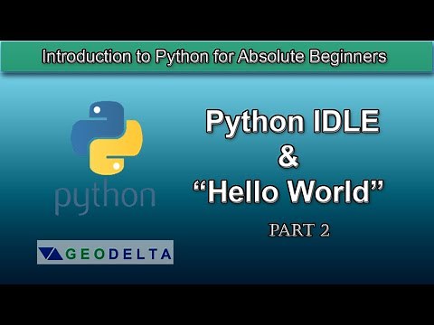 Lesson 2- What is "Hello World" in Python?