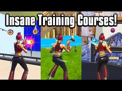 The *BEST* Aim + Edit Courses To Improve In Fortnite! - Top Practice Maps!
