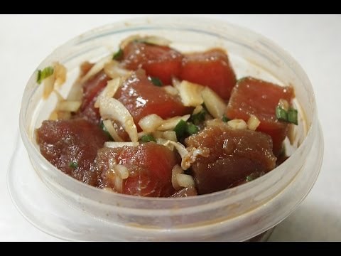 Basic Ahi (yellowfin tuna) Poke Recipe