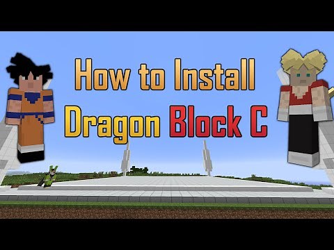 How to Install Dragon Block C and other JinGames Minecraft Mods