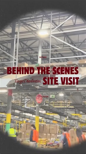 Supply Chain and Operations Excellence Club on Instagram: "Thank you to everyone who signed up to go on the Target Distribution Center site visit! SCOPE had an amazing time and learned so much from their amazing staff. Thank you to Target for having us and we hope everyone signs up for our next site visit coming soon!"