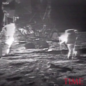 Apollo 11 landed on the moon 48 years ago today, when Neil Armstrong uttered the now-famous words, "one small step for a man, one giant leap for mankind." | TIME