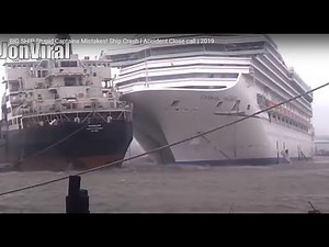 Cruise ship crash compilation #1