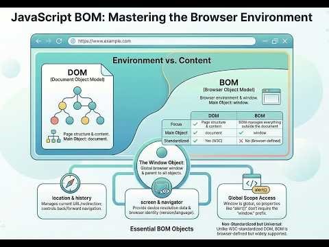 What is BOM (Browser Object Model)?