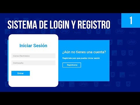 Login y Registro con HTML - CSS - JS || Parte1