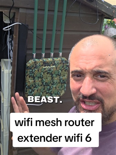 this wifi mesh router is a beast , ip67 rated, superior weather resistance, huge wifi range and can go up to 1200 mbps to meet top notch speeds. #wifi #router #mesh #summersale