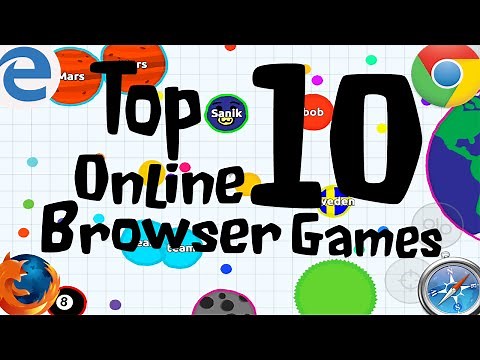 😍Top Ten "Online Browser Games" | Free To Play!!