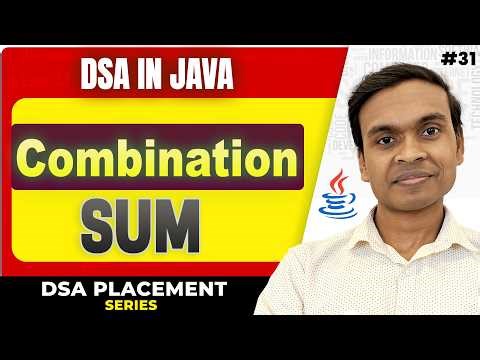 Combination Sum | LeetCode 39 | Recursion & Backtracking in Java | DSA in Java Full Course #31