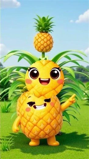 A-z Healthy Food | P is for Pineapple🍍| Where Does Pineapple Come From?| #healthyhabits #pineapple