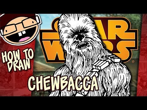 How to Draw CHEWBACCA (Star Wars) | Narrated Easy Step-by-Step Tutorial