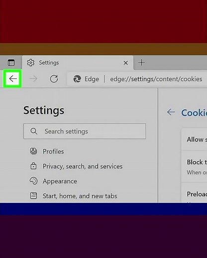 How to Enable Cookies and JavaScript in Microsoft Edge