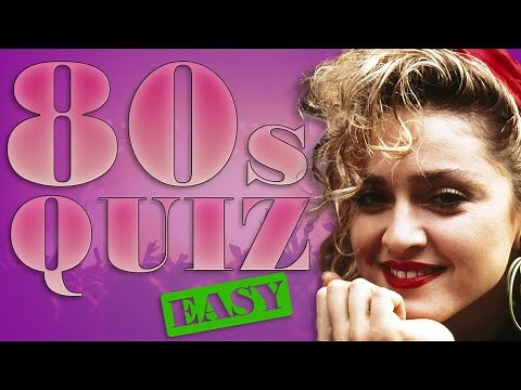 BIG HITS OF THE 80s | MUSIC QUIZ | Guess the song | Difficulty EASY