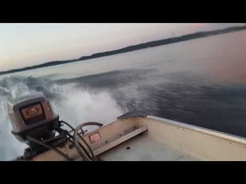 Overpowered 14ft Sea Nymph with 50hp Johnson