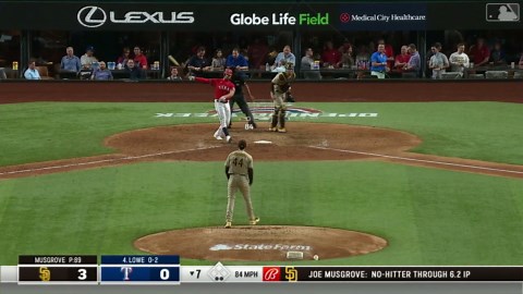 Musgrove takes no-hitter into 8th