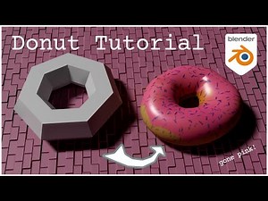 Blender DONUT Tutorial