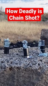 Damage done by a chain shot