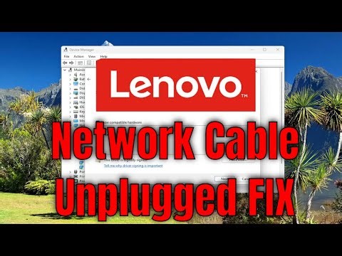 Fix: Network Cable Unplugged Error on Lenovo Laptop [Guide]