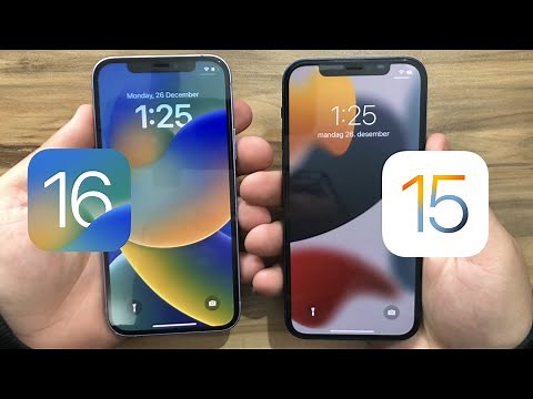 iOS 15 vs iOS 16 on iPhone 12 (late 2022)