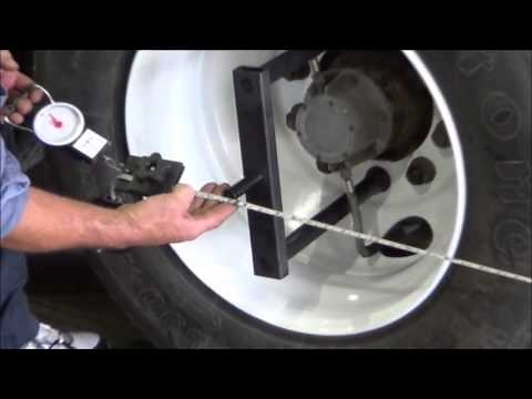 Axletrac Alignment Semi-Trailer Alignment Tool Video