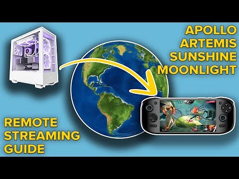 Remotely Stream Over the Internet with Apollo/Artemis/Sunshine/Moonlight!