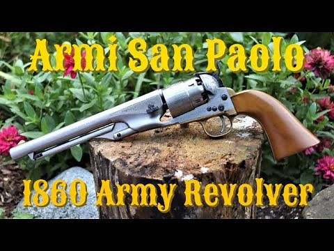 The Armi San Paolo 1860 Army Colt Revolver