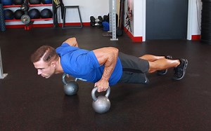 Kettlebell Push Up