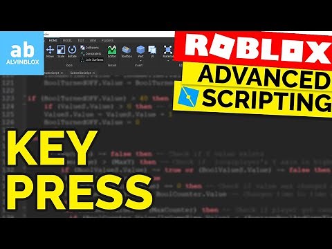 Key Press Detection (Press E) - UserInputService - Advanced Roblox Scripting #2