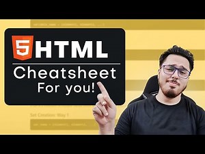 HTML CheatSheet 🧾 for Beginners 🔥