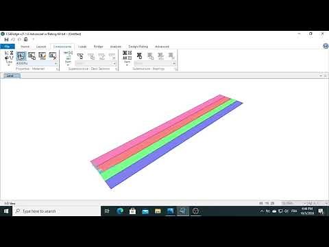 Concrete Bridge Design in CSIBridge