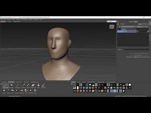 Diffuse map from mudbox To Maya render by Arnold 5 - 1 0f 5
