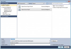 How to create a SQL Server Reporting Services (SSRS) report