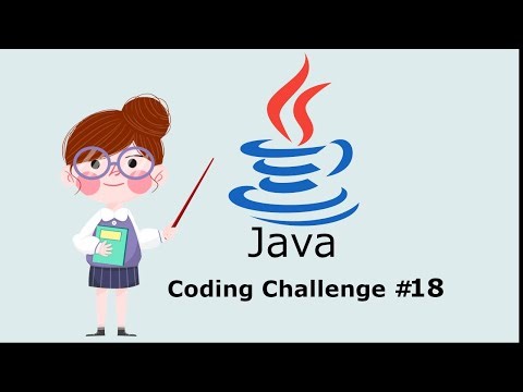 Java Coding Challenge 18