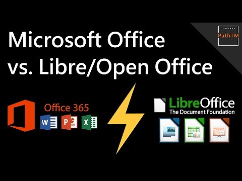 Microsoft Office vs. Libre/Open Office (Feature Comparison) | PathTM