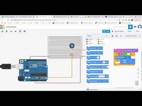 TinkerCAD Tutorial - Using the Arduino with CodeBlocks