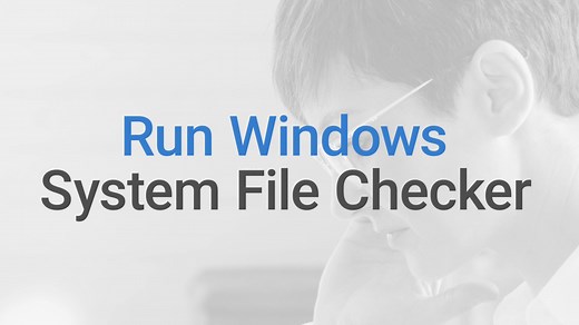 How To Run System File Checker