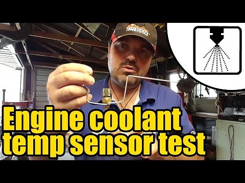 How to test an Engine Coolant Temp sensor ECT #1204